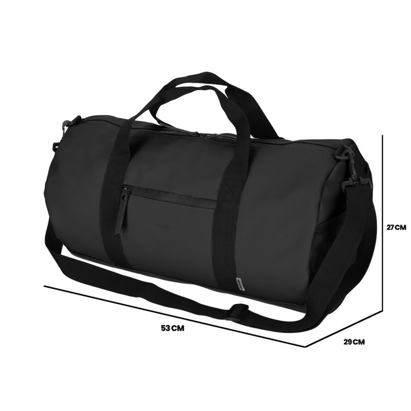 NORLÄNDER Dull PU Duffelbag - Sort